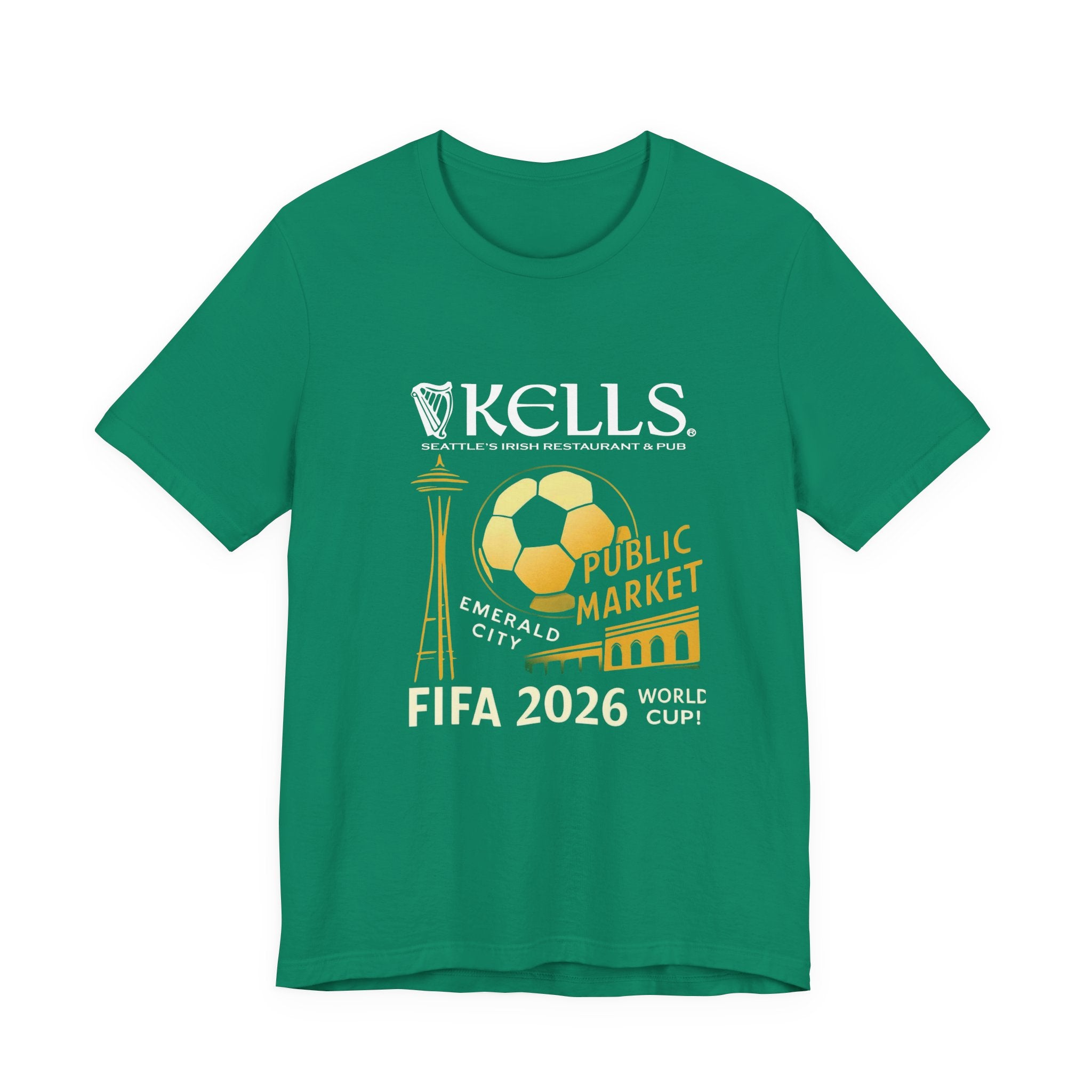 Kells Seattle 2026 World Cup Short Sleeve Tee