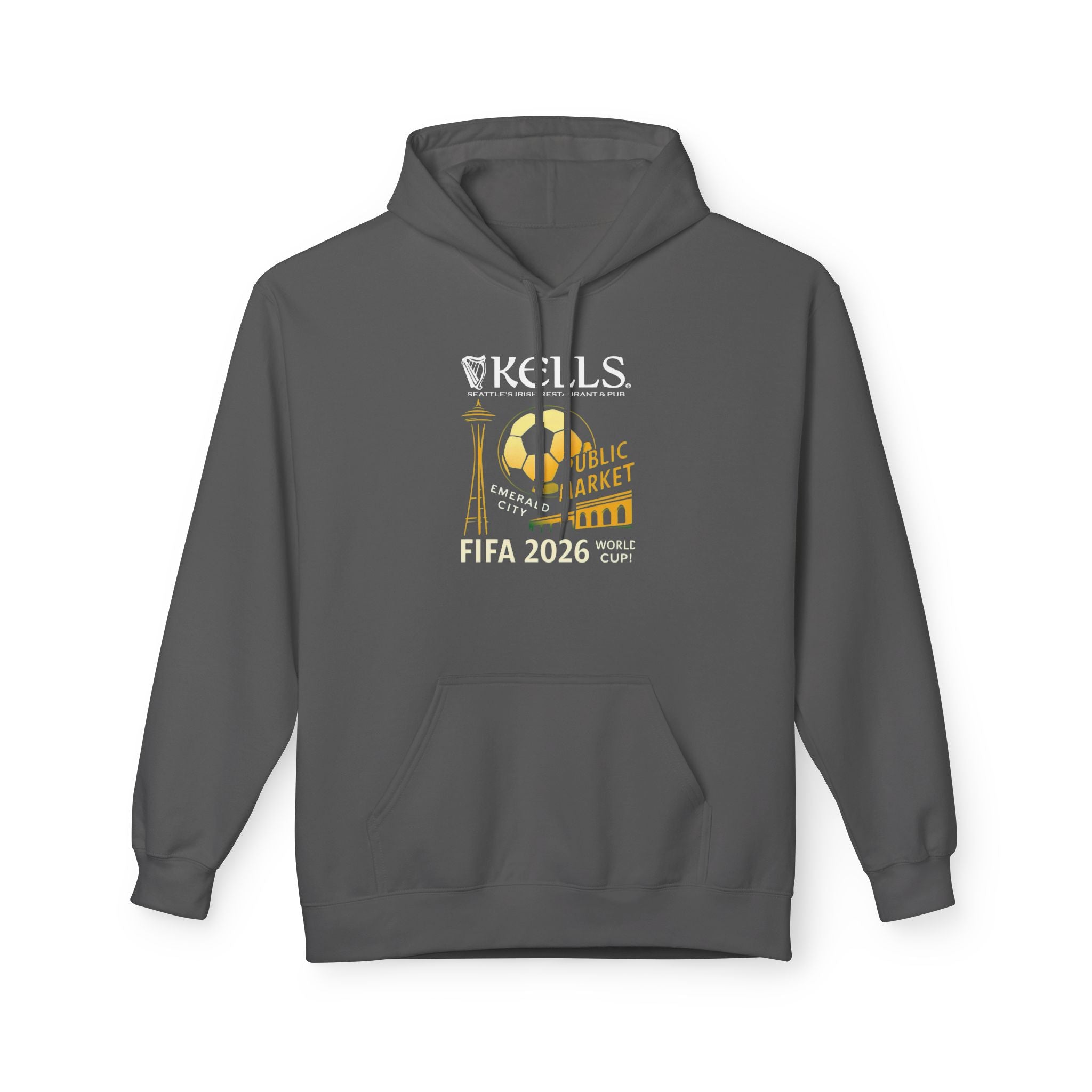 Kells Midweight Fleece Hoodie - World Cup 2026 Logo
