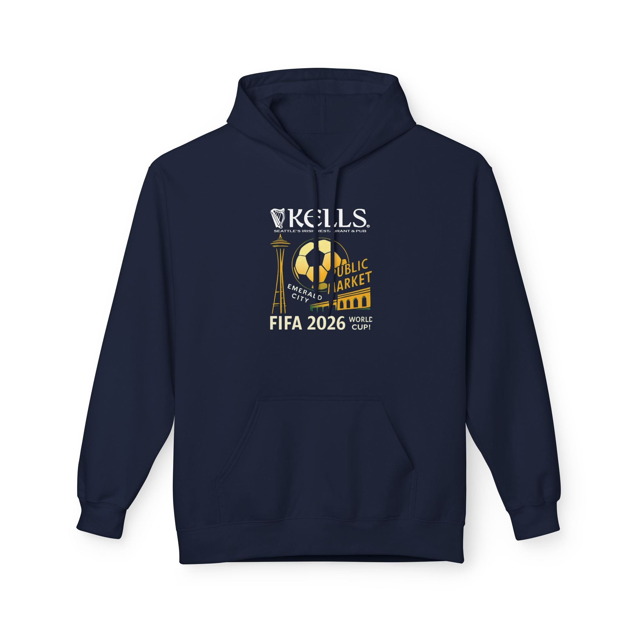 Kells Midweight Fleece Hoodie - World Cup 2026 Logo