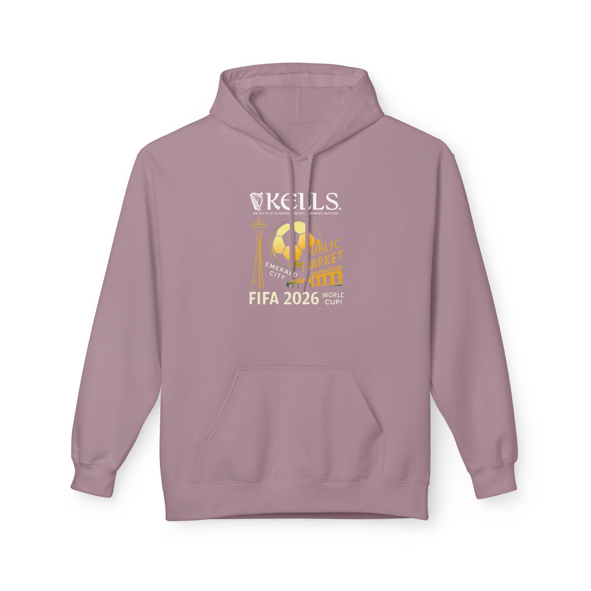 Kells Midweight Fleece Hoodie - World Cup 2026 Logo