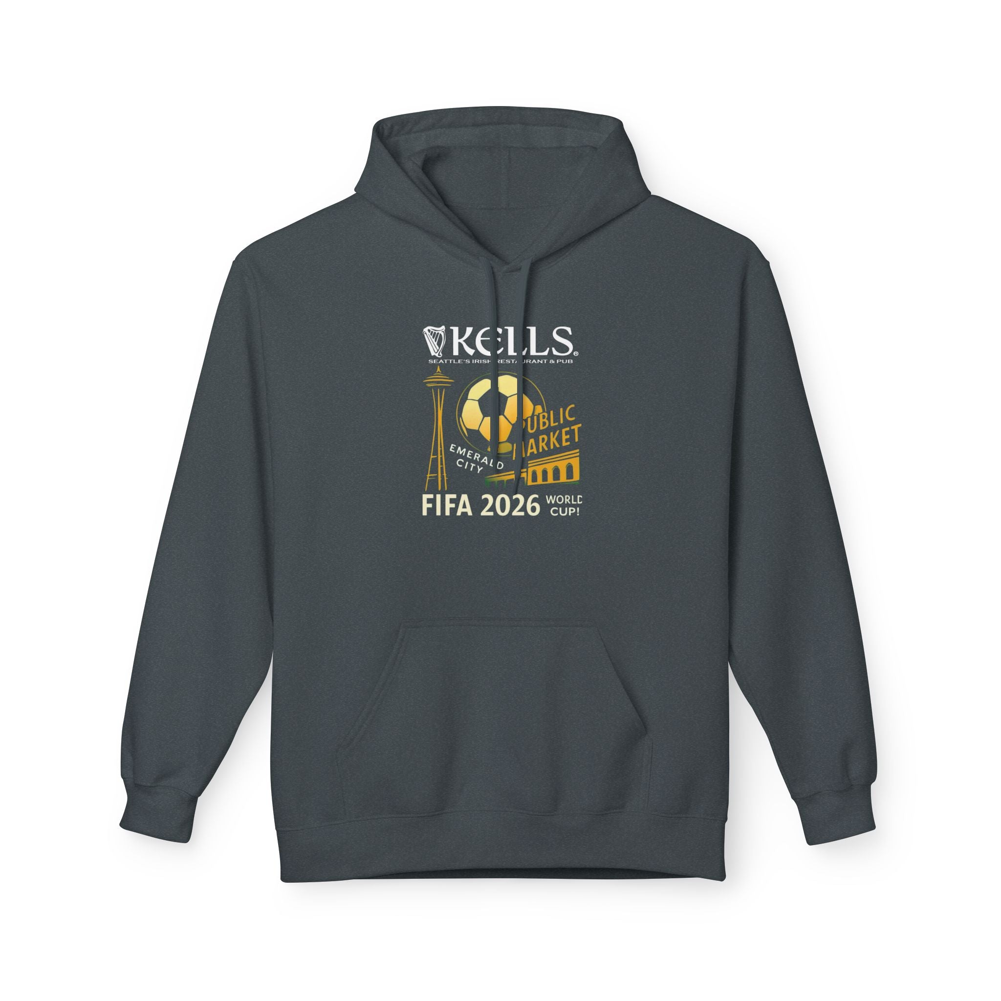Kells Midweight Fleece Hoodie - World Cup 2026 Logo