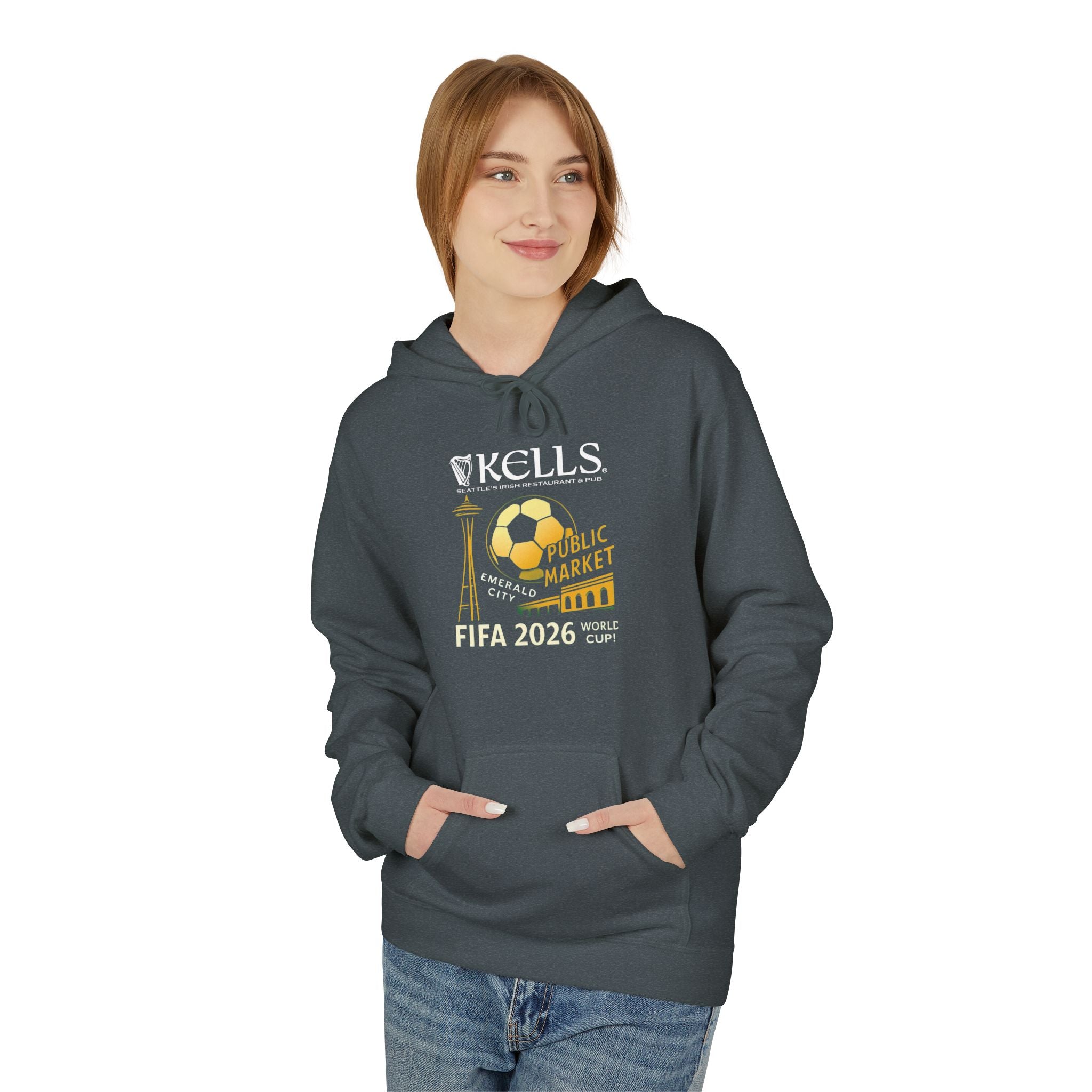 Kells Midweight Fleece Hoodie - World Cup 2026 Logo