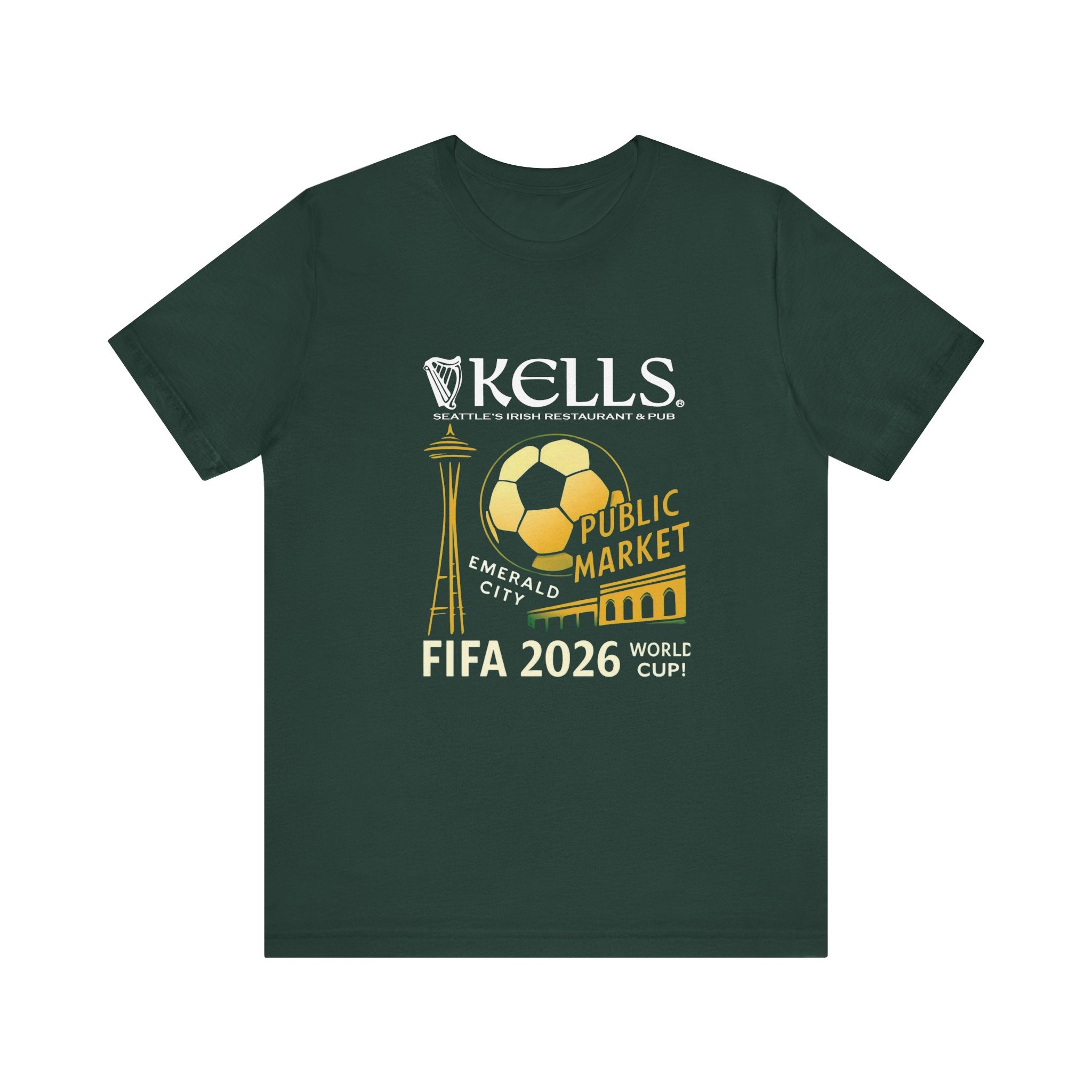 Kells Seattle 2026 World Cup Short Sleeve Tee