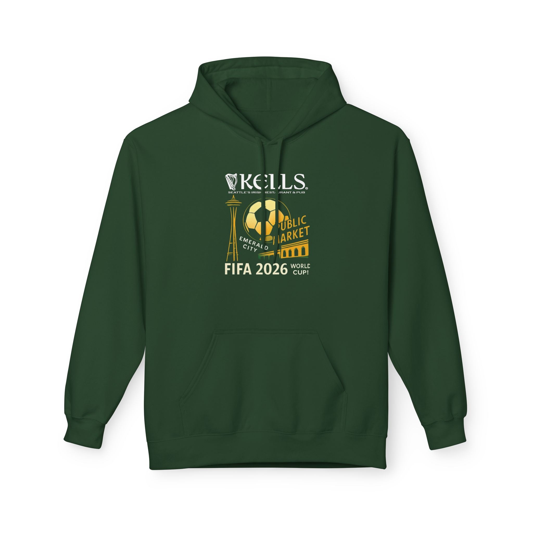 Kells Midweight Fleece Hoodie - World Cup 2026 Logo