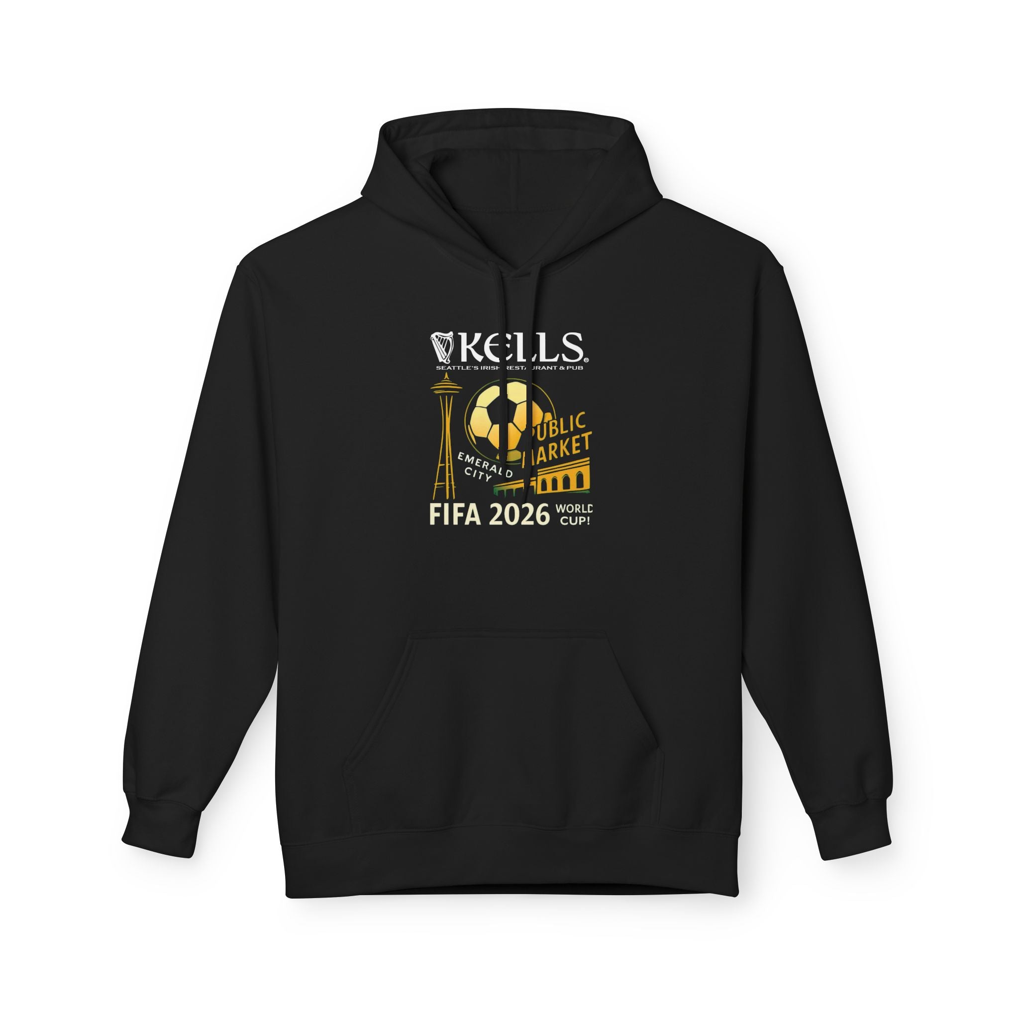 Kells Midweight Fleece Hoodie - World Cup 2026 Logo