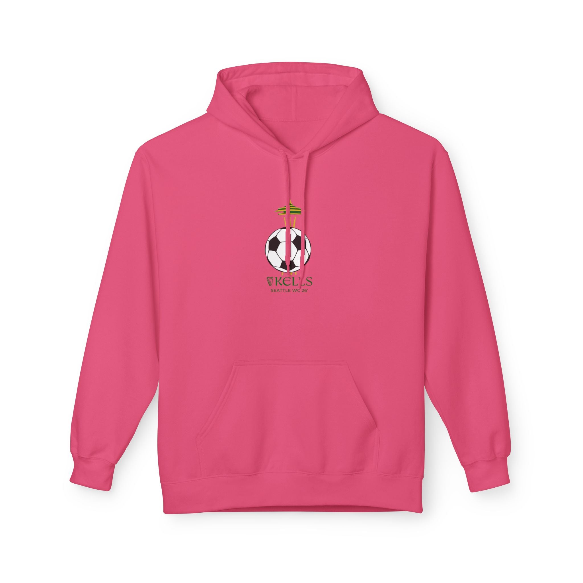 Kells Midweight Fleece Hoodie - WC 26' Logo