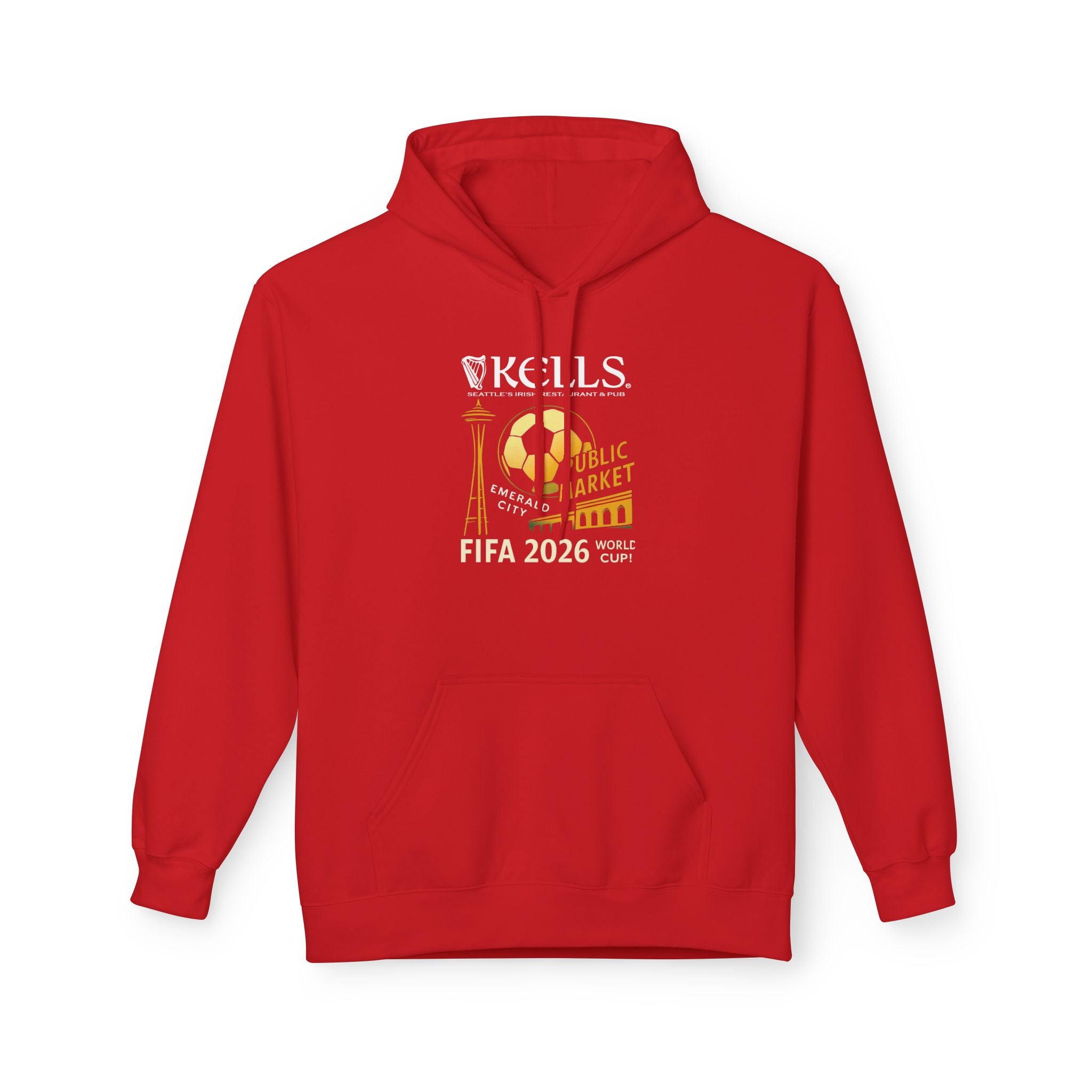 Kells Midweight Fleece Hoodie - World Cup 2026 Logo