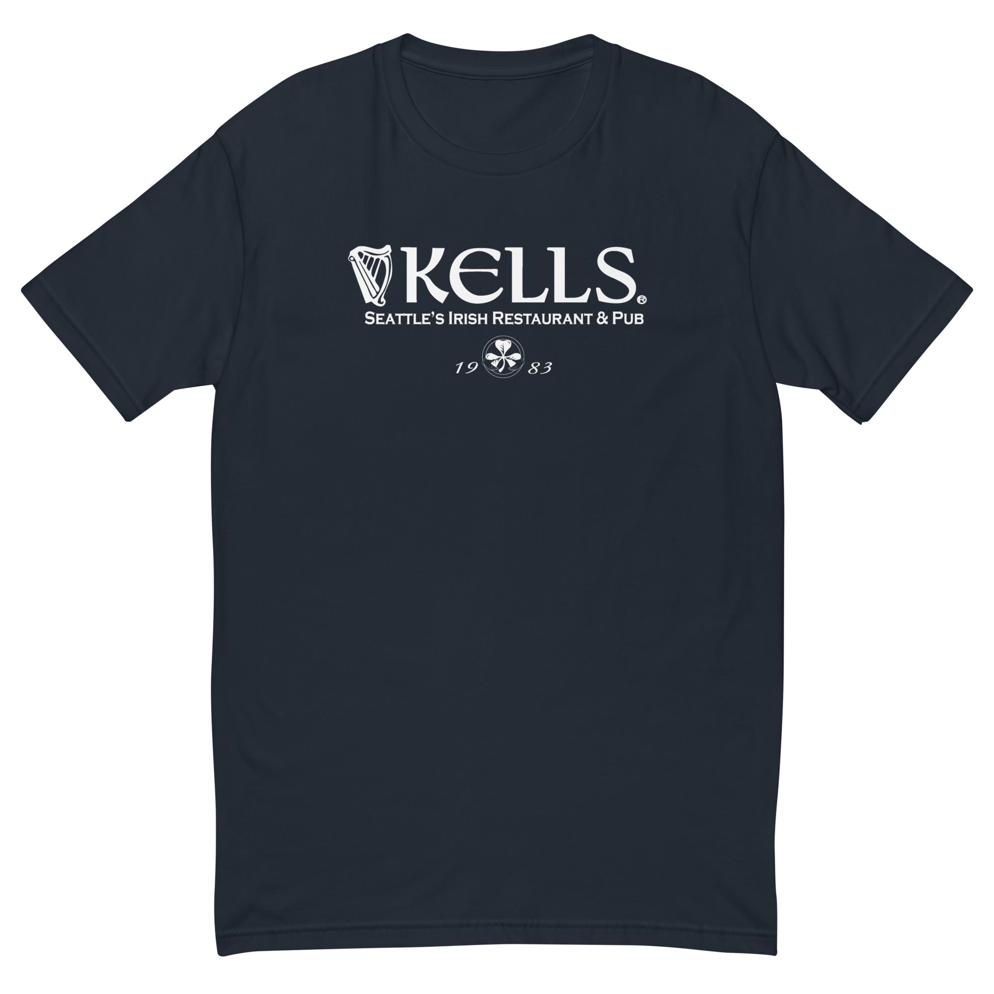 Kells Classic Tee - White Logo – Kells Irish Restaurant & Pub